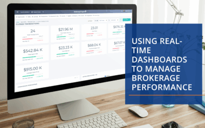 Using Real-Time Dashboards to Manage Brokerage Performance